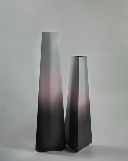 Linea - designer minimalist metal tray for contemporary home decor by OLKAP