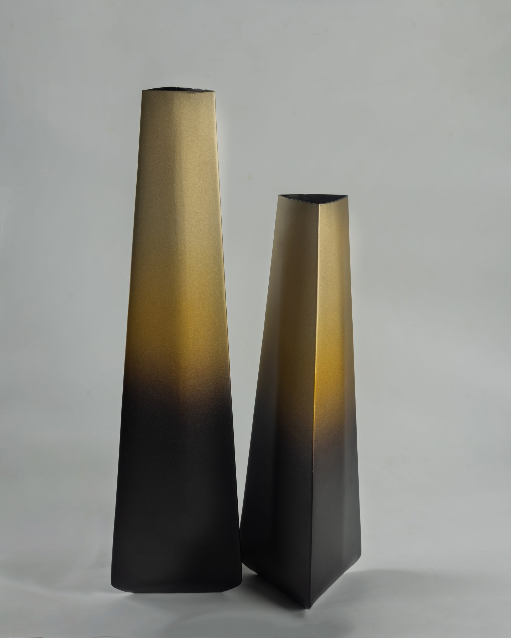 Linea - designer minimalist metal tray for contemporary home decor by OLKAP