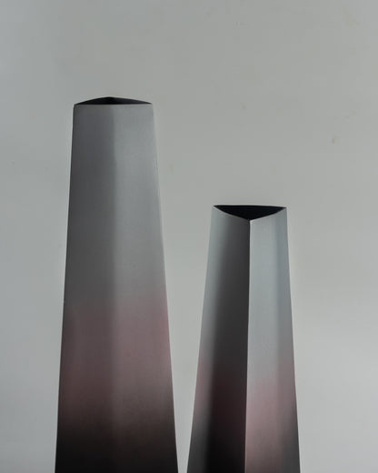 Linea - designer minimalist metal tray for contemporary home decor by OLKAP