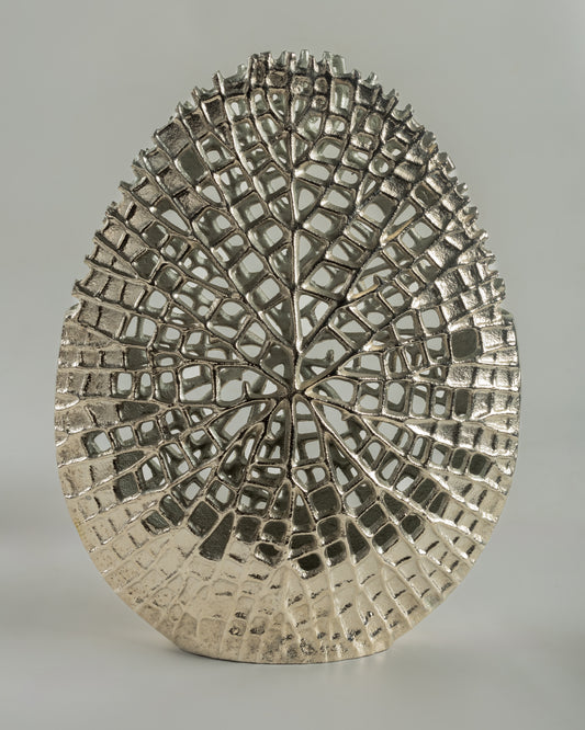 Sunburst - designer metal wall art accent for contemporary luxury home decor by Olkap