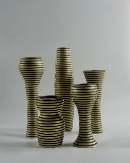 Cirque - luxury contemporary metal sculpture for premium home decor by Olkap