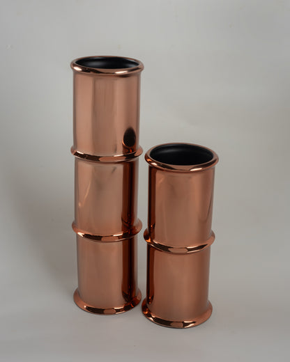 Drums - designer metal storage boxes for contemporary luxury home decor by Olkap