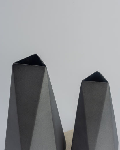 Prism - designer geometric metal accent for contemporary home decor by OLKAP