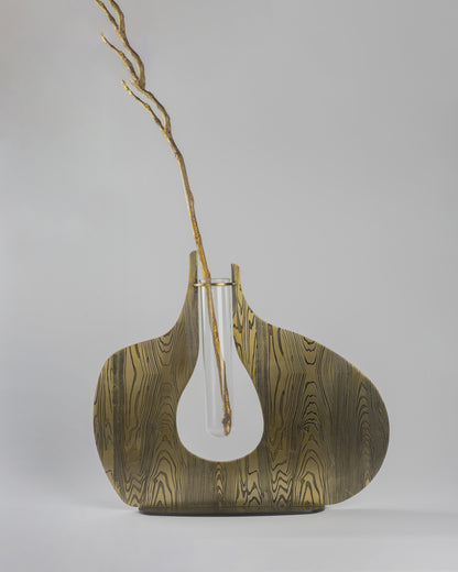 Reverie - designer abstract metal sculpture for contemporary luxury home decor by Olkap