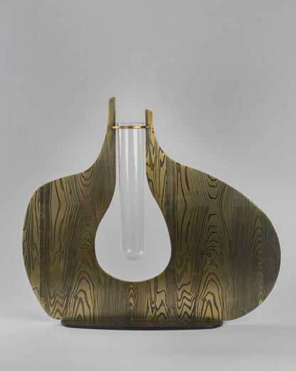 Reverie - designer abstract metal sculpture for contemporary luxury home decor by Olkap