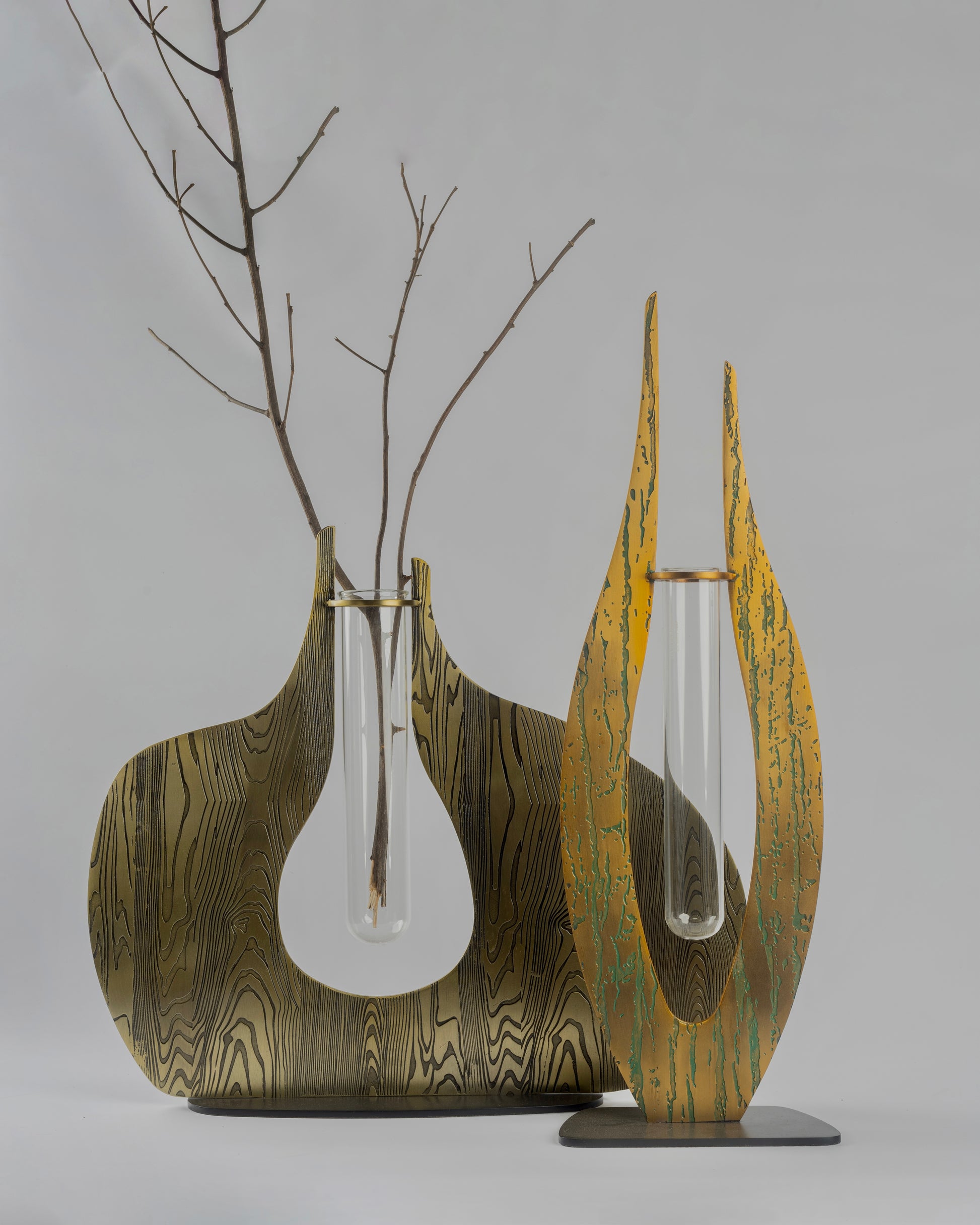 Reverie - designer abstract metal sculpture for contemporary luxury home decor by Olkap