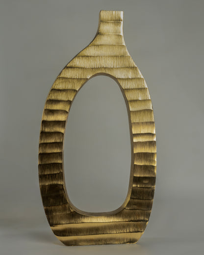 Tira - high-end artistic metal sculpture for luxury home decor by Olkap