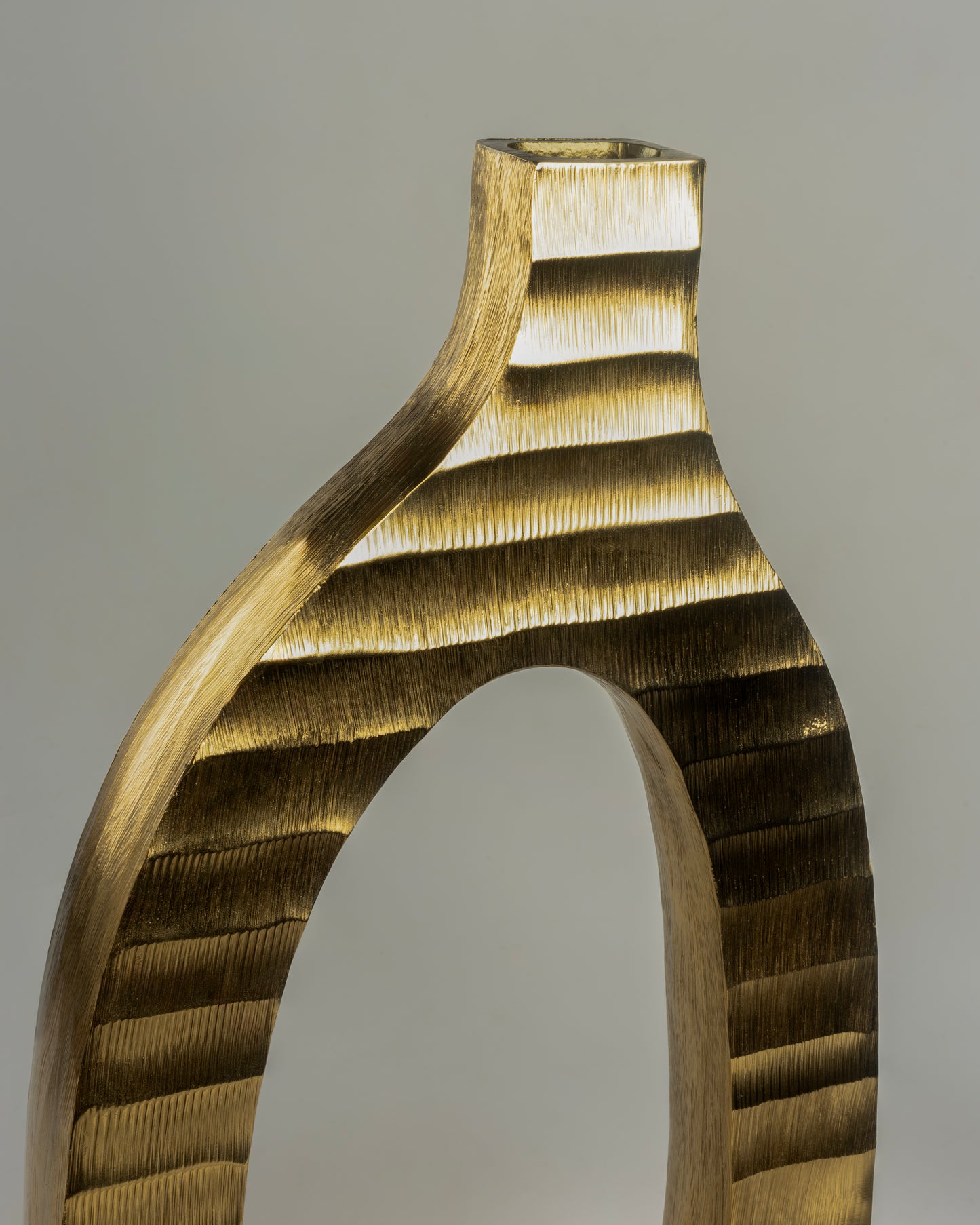 Tira - high-end artistic metal sculpture for luxury home decor by Olkap