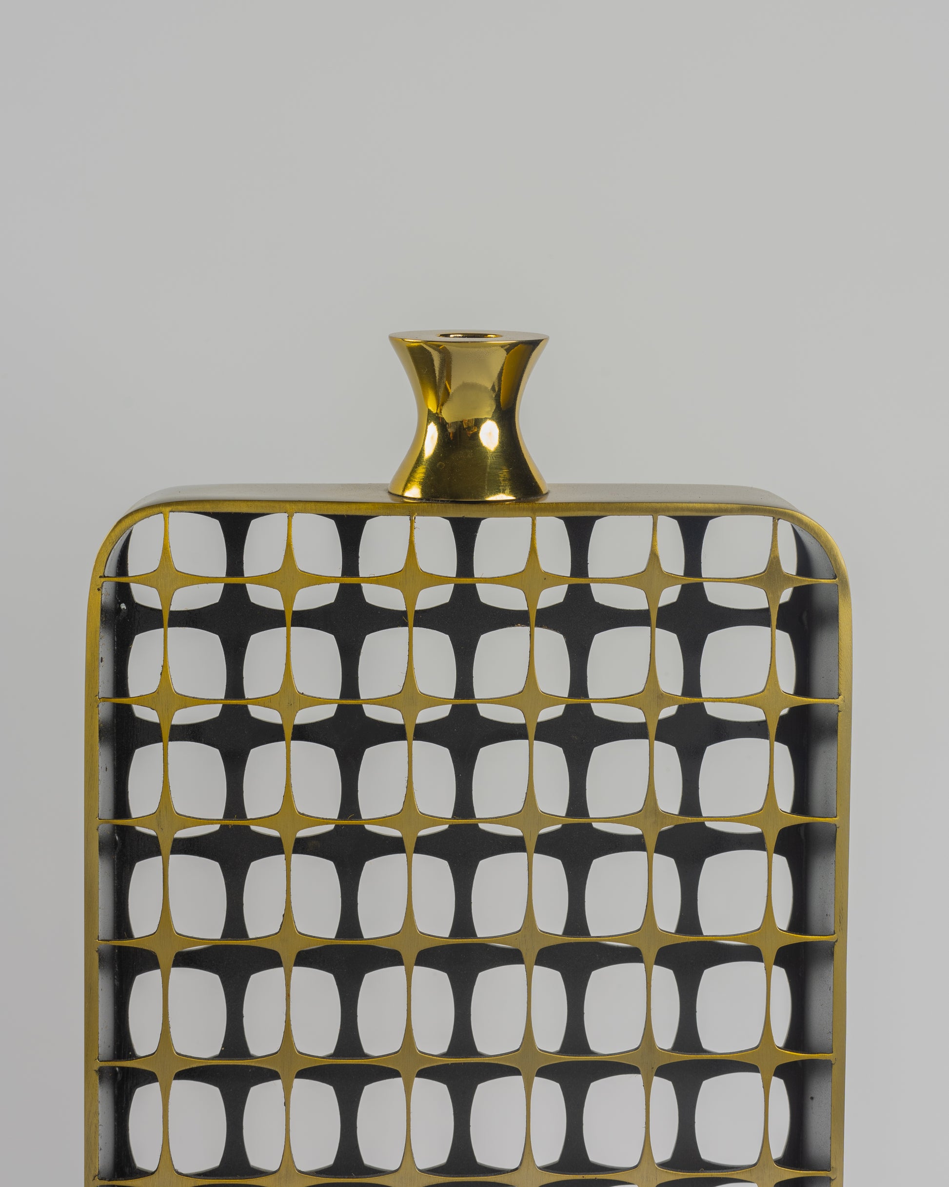 Transparence - high-end geometric metal sculpture for luxury home decor by Olkap