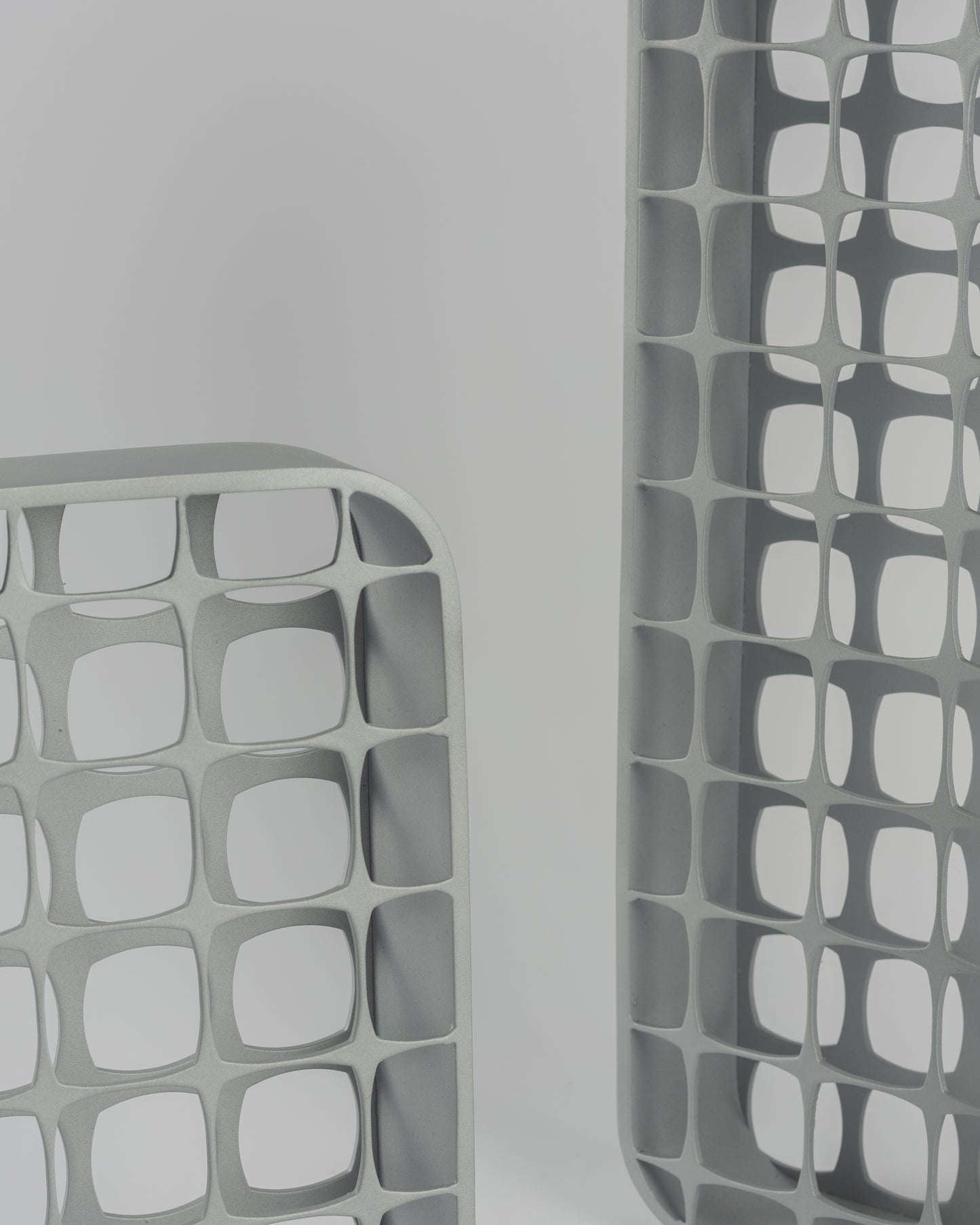 Transparence - high-end geometric metal sculpture for luxury home decor by Olkap