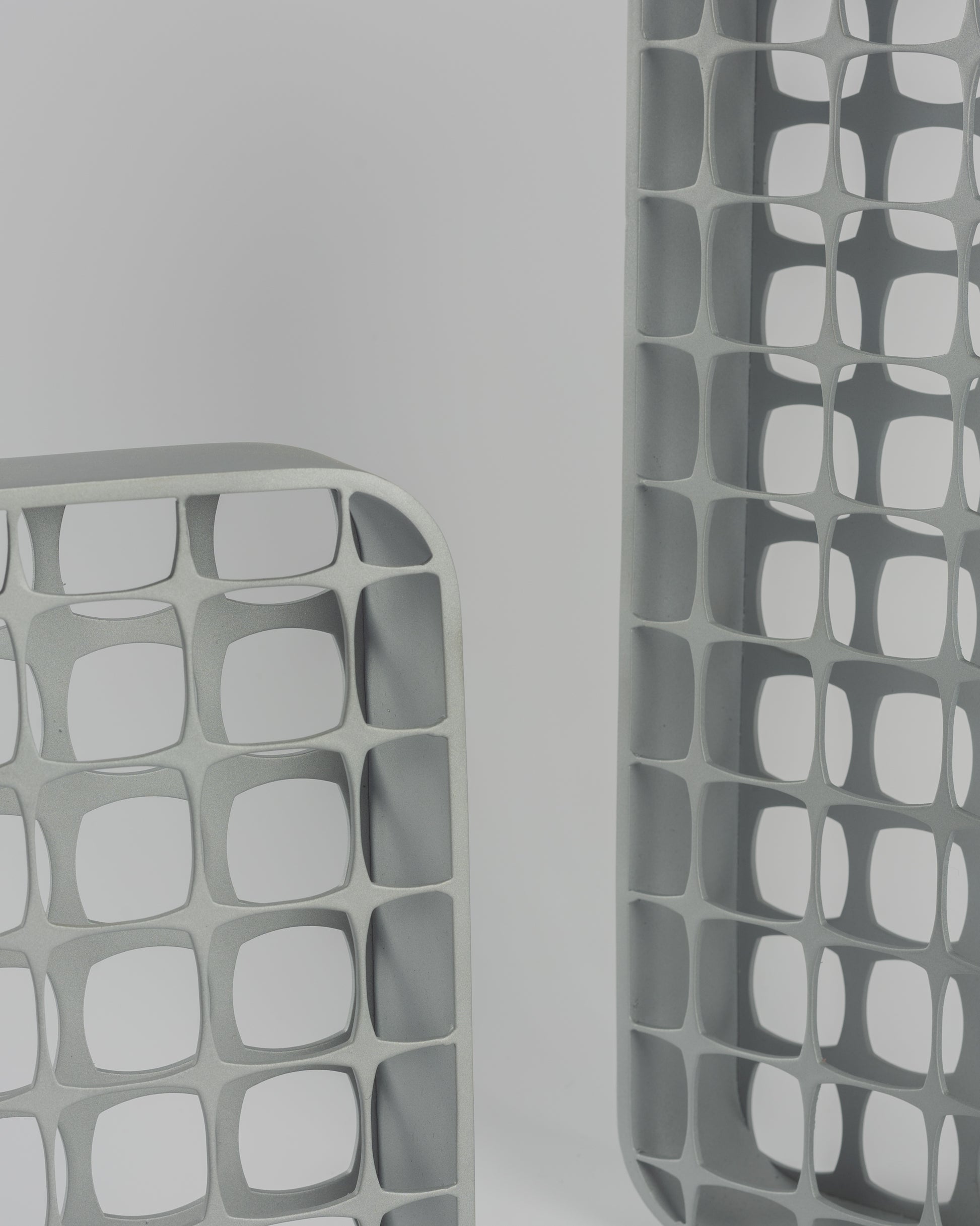 Transparence - high-end geometric metal sculpture for luxury home decor by Olkap