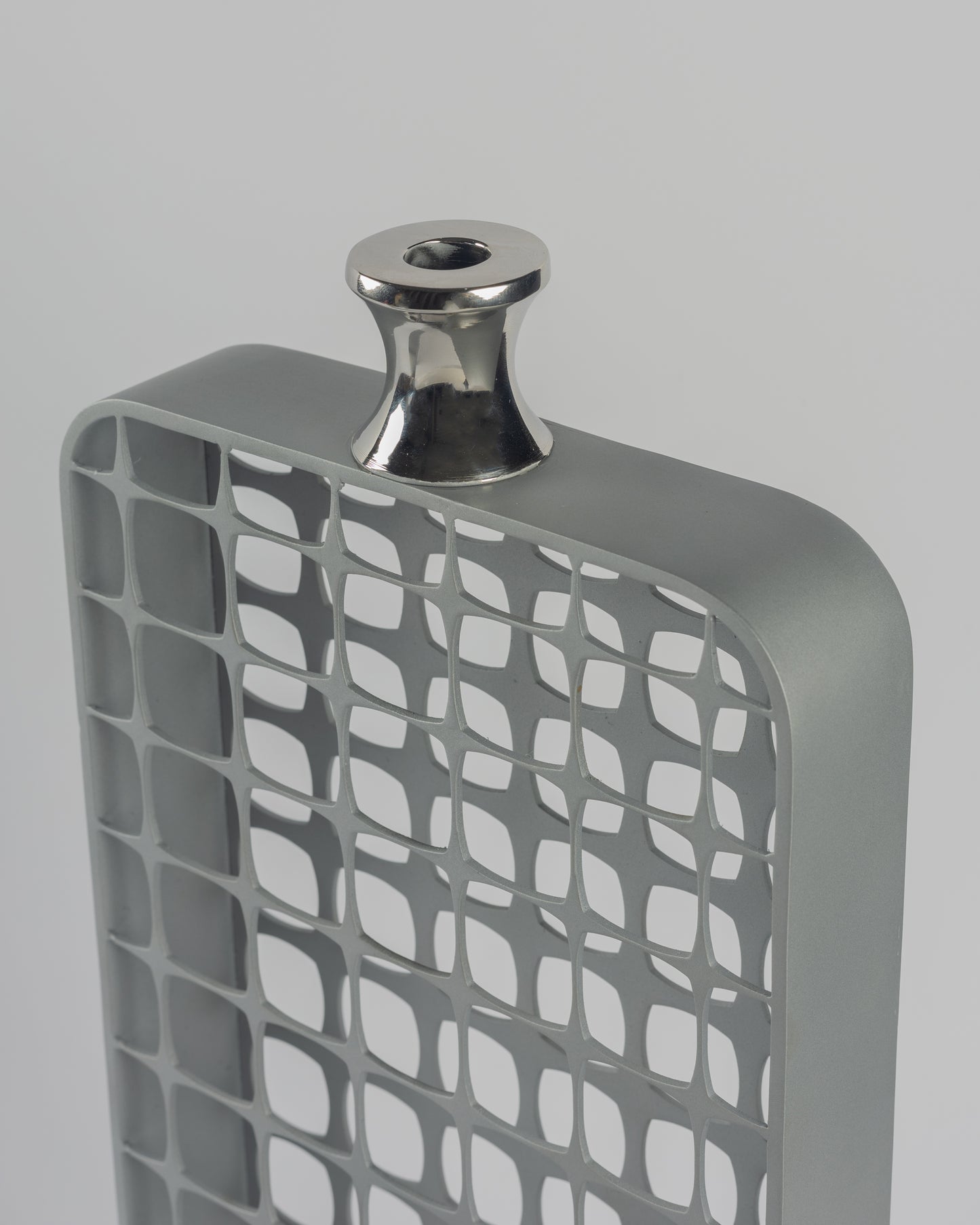 Transparence - high-end geometric metal sculpture for luxury home decor by Olkap