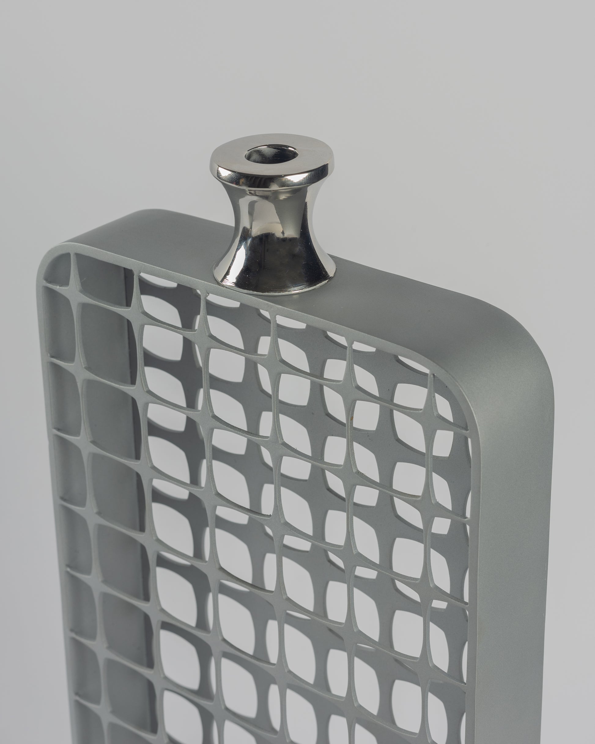 Transparence - high-end geometric metal sculpture for luxury home decor by Olkap