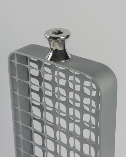 Transparence - high-end geometric metal sculpture for luxury home decor by Olkap